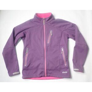 Sherpa Adventure Gear Jacket Women S Softshell Purple Zip Outdoor‎ Hike
